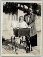 W7000 Stuttgart Kinderwagen Muttertag 1920 Privatfoto KEINE AK