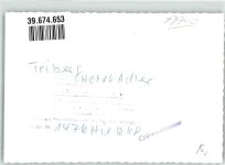 78098 W7740 Triberg im Schwarzwald FOTO KEINE AK Hotel Adler Ort handschriftlich Foto Original aus Archiv eines Ansichtskartenverlags