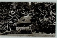 79244 W7816 Münstertal , Schwarzwald - Hütte Hubertus am Trubelsmattkopf