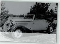Wanderer W40 Cabriolet Auto Union Informationskarte Oldtimer KEINE AK