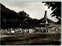 66459 W6654 Kirkel Foto AK Campingplatz Burgruine