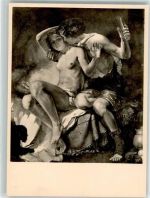 W8000 München sign. Truppe, Karl Bacchus und Ariadne Haus der Deutschen Kunst Verlag Hoffmann, Heinrich HDK 444 Künstler (Erotik) Künstlerkarte