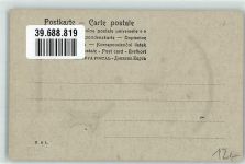 Fernrohr Sterne Neujahr Zwerg 1900 Prägedruck