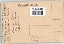 Preußisch Eylau Bagrationowsk Gebrauchsspuren Uniform WK I Gefangne Russen Ort handschriftlich Foto AK