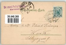 Karlovy Vary Karlsbad 1902 - Mühlbrunnkolonade