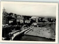 Opatija Abbazia Foto AK Schwimmbad