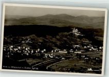 79539 W7850 Lörrach - Blick ins Wiesental mit Schloss Rötteln