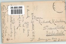 sign. Robinson W.Cupid der nach einem zuhause sucht Kalte Hände aber ein warmes Herz Heath Engel 1912 Künstlerkarte