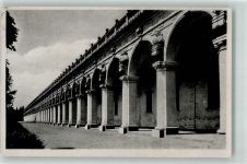Kromeriz Kremsier 1942 - Kolonnade im Blumengarten Feldpost WK II