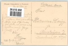 Deutsche Feldpoststation in Frankreich Verlag Simhart & Co. Deutsches Heer WK I 1915