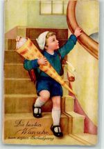 Kind Schultüte erster Schultag