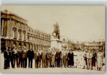 75000 Paris Foto AK Denkmal Ort handschriftlich