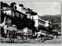 19016 Monterosso al Mare Foto AK Schwimmbad Strand