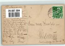 Namenstag Kind Rosen Korb NPG 2394 Glückwunsch 1912