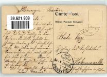 Isle of Wight 1911 Gebrauchsspuren Shanklin Chine No. 2 Rotterdamsche Lloyd