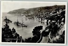 Nice Nizza Kriegsschiffe in Villefranche sur Mer Marine WK I