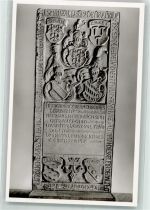 66994 W6783 Dahn - Grabstein des Ritters Philipp v. Dahn im Turmeingang der Pfarrkirche