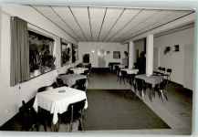 66687 W6648 Nunkirchen FOTO KEINE AK Gastraum Pflanzen Ort handschriftlich Foto Original aus Archiv eines Ansichtskartenverlags