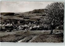 36129 W6412 Gersfeld Rhön Foto AK Kirche Baum