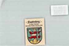 35066 W3558 Frankenberg Eder Vignette Wappen