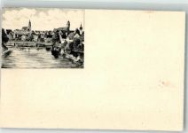 86609 W8850 Donauwörth Gebrauchsspuren Ort handschriftlich