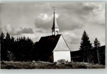 78120 W7743 Furtwangen im Schwarzwald Foto AK Foto Metz Höhengasthaus Martinskapelle Hüttenstempel