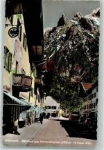 82481 W8102 Mittenwald - H.Huber 4167 Adlerhaus Karwendelspitzen
