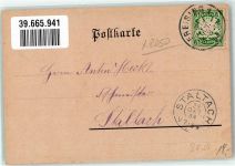 85354 W8050 Freising , Oberbay 1904 Gebrauchsspuren Weihenstephan