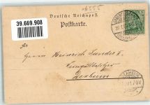 63303 W6072 Sprendlingen , Hess 1901 - Jacob Machener Dünger- Holz- u. Kohlenhandlung