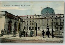 13000 Marseille 1906 Foto AK Kaserne