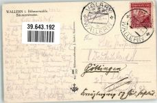 Volary Wallern i. Südböhmen 1926 Gebrauchsspuren Säumerstrasse foto AK