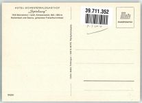 79244 W7816 Münstertal , Schwarzwald - Hotel Spielweg