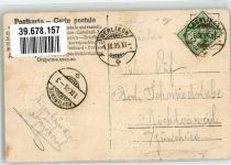 Liebe Rosen Vergissmeinnicht 1905 Prägedruck