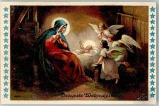 Maria Christuskind Engel Weihnachten 1914