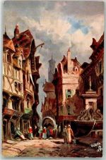 Utrecht Oilette Continental Towns Nr. 7299 Tucks Künstlerkarte