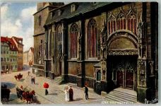 O6900 Jena Oilette Deutsche Städte Nr. 179 B Joahnniskirche Tucks Künstlerkarte