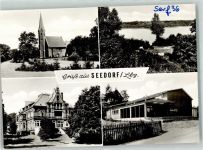 23883 W2411 Seedorf , Kr Hzgt Lauenb - Kirche Schloss