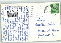 35576 W6330 Wetzlar 1958 Foto AK Ev. Jugendburg Hohensolms