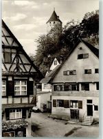 88400 W7950 Biberach an der Riß Foto AK Weberberg mit Weißem Turm