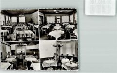 33189 W4797 Kohlstädt FOTO KEINE AK Waldhotel Bärental Gastraum Ort handschriftlich Foto Original aus Archiv eines Ansichtskartenverlags