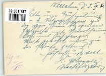 19243 O2821 Vellahn 1931 KEINE AK Handlung Gebrauchshundezwinger Waldtal Geschäftskorrespondenz