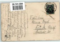 Schattenbild Eine Elfe tanzt auf einer liegenden Rose Kleiner Verlag 3332 Grosze, M. Künstlerkarte