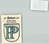 86554 W8897 Pöttmes Vignette Stadtwappen Kaffee Hag