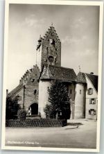 88630 W7798 Pfullendorf , Baden Foto AK Oberes Tor Denkmal