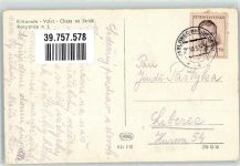 Jablonec n. Nisou Gablonz Neiße Foto AK Gasthaus Riesengebirge Ort lt. Stempel
