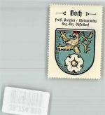 47574 W4180 Goch Vignette Freist. Preußen Rheinprovinz Reg. Bez. Düsseldorf Kaffee Hag