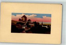 42651 W5650 Solingen 1910 Künstlerkarte Burg Wupper