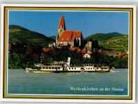 3610 Weißenkirchen in der Wachau Foto AK Kirche Donau Raddampfer Schönbrunn