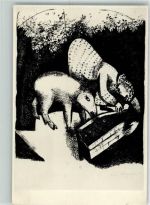 Der Trog Expressionismus Chagall, Marc Künstlerkarte