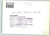 48683 W4422 Ottenstein , Westf FOTO KEINE AK Foto Original aus Archiv eines Ansichtskartenverlags Johanneskapelle Ort handschriftlich